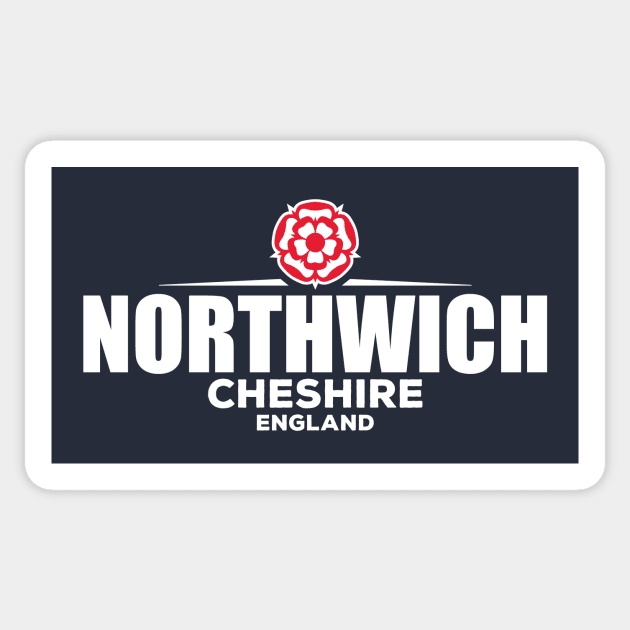 Northwich Cheshire England Sticker by LocationTees